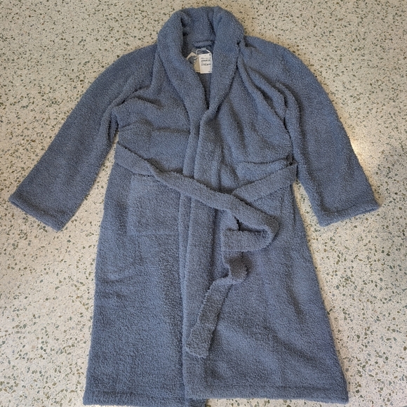 NWT Barefoot Dreams Cozy Chic Blue Dusk Robe - Picture 4 of 8